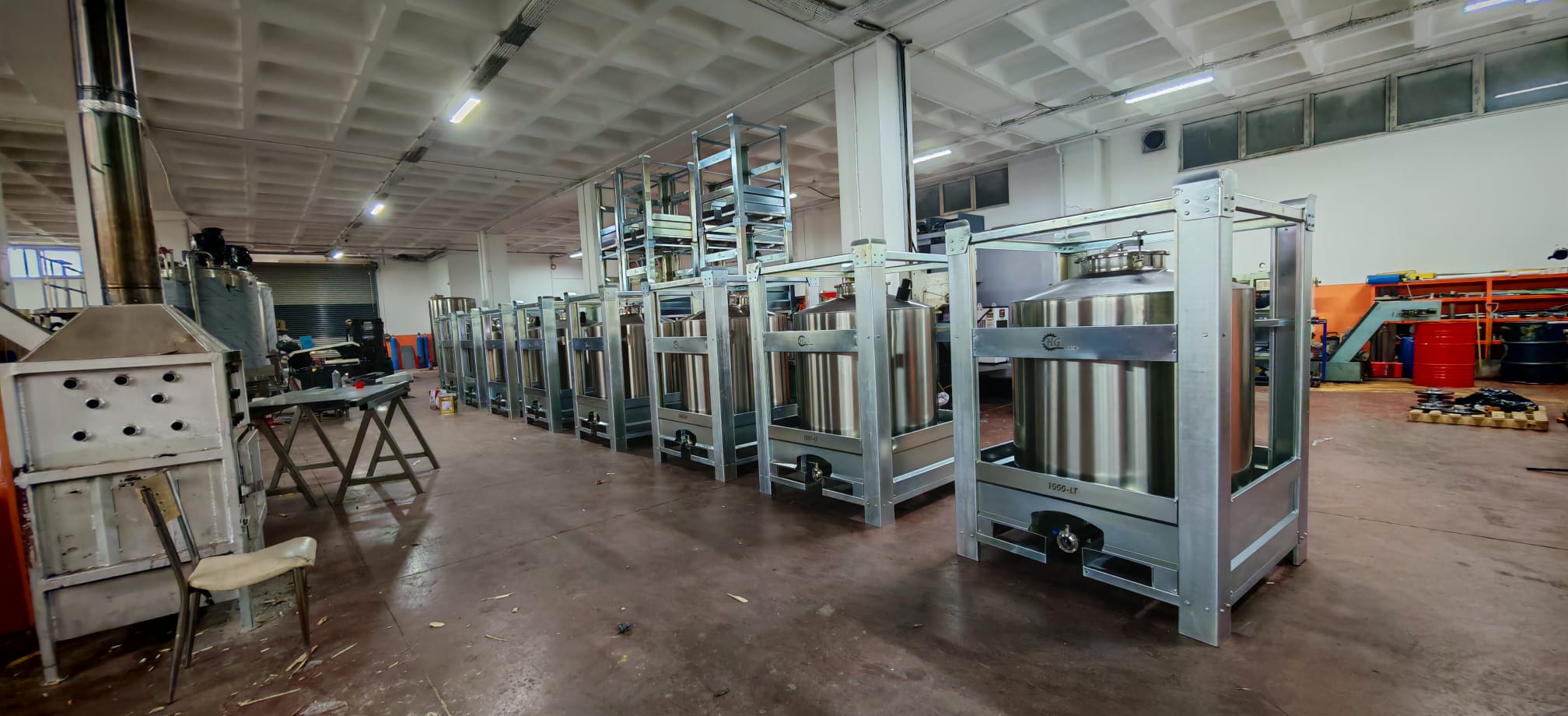 Endüstriyel stok tankları